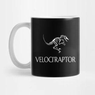 Velociraptor -  Late Jurassic Fossil (Archaeology, Paleontology) Mug